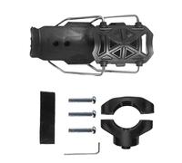 Porte-bouteille d'eau pour vélo, porte-bouteilles, design robuste avec rotation à 360 °, fixation avec prise en main sûre pour VTT, kayak, fauteuil roulant, golf, scooter, poussette, moto, 16,5 x 8,5