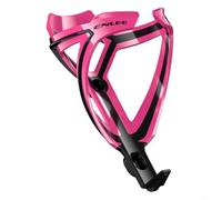 Porte-bouteille d'eau pour VTT avec structure en fibre de verre ultralégère et design dynamique bicolore, placement sécurisé de la bouteille sur n'importe quel vélo (rose)