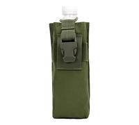 Porte-bouteille d'eau Sac - Porte-Talkie Walkie, Porte-bouteille | Support radio multifonction Duty Belt pour trail, alpinisme, cyclisme, trajets quotidiens (7,87 x 3,54 x 2,36 pouces), Army Green