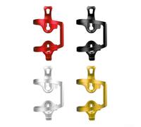 Porte-bouteille d'eau spécifique pour vélo de route fabriqué en alliage d'aluminium léger avec bras de montage courbés de précision (doré)