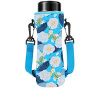 Porte-bouteille en néoprène,Porte-bouteille en néoprène - Pochette de support de transport - Refroidisseur de bouteille d'eau isolé en portable, porte-bouteille isolé, porte-sac de bouteille