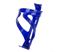 Porte-bouteille en plastique léger pour VTT et vélo de route, support sécurisé, installation facile sans outils, 14,3 x 3 cm, noir (bleu)