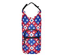 Porte-bouteille isotherme avec drapeau américain du 4 juillet - Facile à transporter - Pour bouteilles d'eau de 590 ml, 680 ml, 940 ml, 120 ml