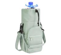 Porte-bouteille isotherme - Housse pour bouteille de boisson, porte-gobelet | Design léger pour équipement de plein air | Camping, pêche, voyage, trajets, sac de transport thermique multi-poches