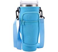 Porte Bouteille Isotherme Stanley 40 oz Bleu Porte Gourde Sac à Dos Accessoires Stanley Cup Adapté à Marche à Randonnée au Camping