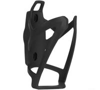 Porte-bouteille léger pour vélo avec points de contact en caoutchouc et profil élégant pour un look minimaliste (noir)