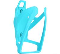 Porte-bouteille léger pour vélo avec points de contact en caoutchouc et profil élégant pour un look minimaliste (bleu)