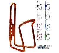 Porte-bouteille LOEVELOSI T-Shape Vert anodisé - Aluminium - Extra renforcé - Universel - Compatible avec les vis de montage - Porte-bidon