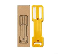 Porte-bouteille magnétique avec deux aimants puissants pour une adhérence sûre aux surfaces métalliques, améliorant l'organisation de l'espace de travail pour les utilisateurs (jaune)