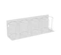 Porte-bouteille magnétique - Organiseur de tasse robuste, support de présentation, rangement pour réfrigérateur, cuisine, appartement, bureau, magasin | Organiseur durable pour gobelets et accessoires