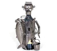 Porte Bouteille Métal - Pêcheur au Gros