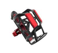 Porte-Bouteille Moto Accessoires Moto Porte-bouteille D'eau Boisson Support Verre Objets Universels Montage Pièces Modifiées(Red)