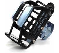 Porte Bouteille Moto pour Ducati 1098 1198 848evo 848 Evo, 360° Réglable Rotatif Support de Boisson, Guidon-Bouteille Moto Accessoires,E-Titanium