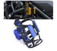 Porte Bouteille Moto pour Honda Forza 300 2015 2016 2017 2018 2019 2020, Réglable Rotatif Support de Boisson, Guidon-Bouteille Moto Accessoires,Blue