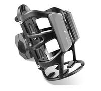 Porte-Bouteille Moto Pour Pulsar Pour NS400 Pour NS250 Pour NS200 Pour NS160 Pour RS400 Pour RS200 Moto Boisson Bouteille D'eau Cage Porte-boissons Porte-gobelet D'eau(Gray)