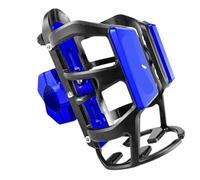 Porte-Bouteille Moto Pour Pulsar Pour NS400 Pour NS250 Pour NS200 Pour NS160 Pour RS400 Pour RS200 Moto Boisson Bouteille D'eau Cage Porte-boissons Porte-gobelet D'eau(Blue)