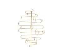 Porte-Bouteille Mural 4 Emplacements "Alid" 72cm Or
