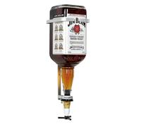 Porte-bouteille mural Jim Beam 4,5L, métal eloxé, support sécurisé pour bar