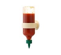 Porte-Bouteille Murale Pour Bouteilles À Pression - Support Mural Pour Bouteille Souple - Support Pour Huile D'olive Et Sauce Soja - pour Cuisine Vinaigrette Barbecue Liquides Maison Vinaigre Sauce So
