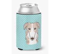 Porte-bouteille ou canette en damier bleu Borzoi BB1166CC
