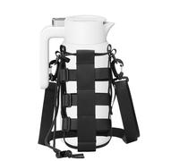 Porte-bouteille pliable avec cordon de serrage | Porte-bouteille étanche et résistant aux déchirures avec bandoulière flexible pour l'escalade, la pêche