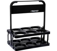 Porte-bouteille pliable Avento Noir 25x5,9 cm Unisex