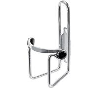 Porte-bouteille POINT bouton en aluminium argent pour vélo support en alumini...