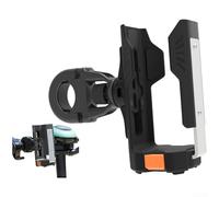 Porte-bouteille réglable pour vélo, VTT, vélo de route avec silicone antidérapant pour cadre, guidon, support de rétroviseur arrière (support de guidon)