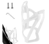 Porte-bouteille réglable ultra léger avec outil à vis, porte-gobelet universel pour vélo de route VTT (blanc, 1 pièce)