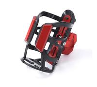 Porte-Bouteille Vélo, pour Cube Reaction Hybrid Pro Pro 800 ALLROAD, en Alliage D'aluminium, Porte-gobelet Moto, Accès Rapide, Compatible avec Les Bouteilles d'eau,Red