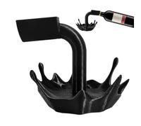 Porte-bouteille vin renversé, support vin éclaboussure liquide comptoir