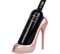 Porte-bouteille vin résine talon haut décoratif rose Vendos85
