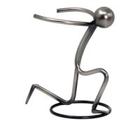 Porte-bouteilles à Vin de Comptoir - Décor De Table En Métal - Présentoir à Vin pour Bureau - Pour Les Passionnés Collectionneurs Hôtes Propriétaires Soirées Cuisine Restaurant Bureau Appartement Hôte
