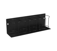 Porte-bouteilles - Acier au carbone, 43 x 10,5 x 14 cm, support de rangement mural, support magnétique robuste pour cuisine, maison, bureau, réfrigérateur, magasin