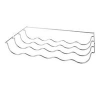 Bosch Étagère à bouteilles pour réfrigérateur 11010062 chromée compatible Siemens Neff 458 x 290,5 mm