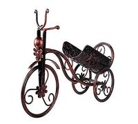 Porte-bouteilles de vin créatif ou support mural pour bouteille de vin Distributeur d'eau Bar en métal optique Vélo comme indiqué
