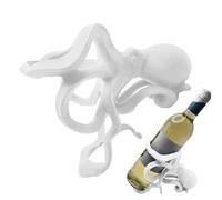 Porte-bouteilles de vin en forme de pieuvre, sculpture décorative pour comptoir de bar, avec fonction d'équilibre de stabilité, design moderne créatif, 18 x 14 x 11 cm, pour la maison, le bar, la
