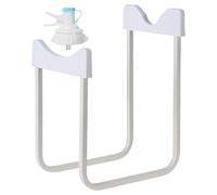 Porte-bouteilles d'eau - Construction en fer de 27 x 20 x 28 cm avec cadre antirouille, support pour pichet de 3 à 5 gallons, base antidérapante | Distributeur de bec verseur réutilisable pour la