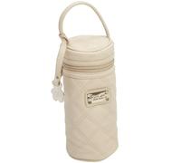 Porte-bouteilles en similicuir Nanan écru