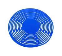 Porte-bouteilles pliable - 18 x 18 x 1,4 cm - Porte-bouteille de voyage - Compact et fonctionnel - Pour camping, restaurant, appartement, usage quotidien, bleu, Reportez-vous à la description, Unisexe