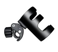 Porte-bouteilles pour Poussette, PP, Maintien Sécurisé Noir | Poignées de Poussette et Biberons, Léger, Pratique en Promenade au Parc, Utile aux Parents