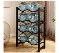 Porte-Bouteilles Robuste pour Cinq Bouteilles d'eau, Support de Refroidissement en Acier, adapté à Une Utilisation à Domicile et au Bureau, Support de Rangement Peu encombrant avec Pieds en