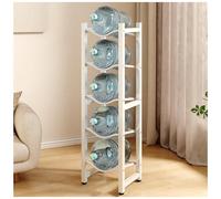 Porte-Bouteilles Robuste pour Cinq Bouteilles d'eau, Support de Refroidissement en Acier, adapté aux Bureaux et aux Maisons, Support de Rangement Peu encombrant avec Pieds en Caoutchouc, Peu