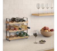 METALTEX 350812000 York LAVA Casier à bouteilles avec 3 étages