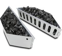 Porte-briquettes / Panier à charbon - PZCC - 7403 - Acier inoxydable - 57 cm (Weber 57 cm) - Pièce de rechange