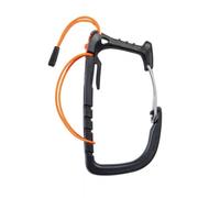Petzl Caritool Evo Mousqueton de matériau Taille unique Noir