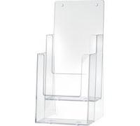 Porte-brochures de table 'the helpdesk', transparent