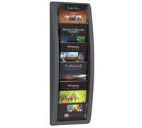 Porte-brochures mural Quick fit, A5, anthracite