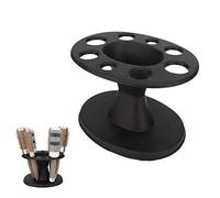 Porte-brosse à cheveux professionnel, Porte-brosse à cheveux, facile à installer Outils de salon de coiffure pour salon de coiffure professionnel Magasin de salon de coiffure (Noir)