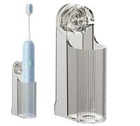 Porte-Brosse à Dents à Ventouse, Support Mural pour Brosse à Dents - Organisateur de Brosse à Dents adhésif,Organisateur de Salle de Bain Multifonctionnel, Porte-brosses à Dents électriques Amovibles